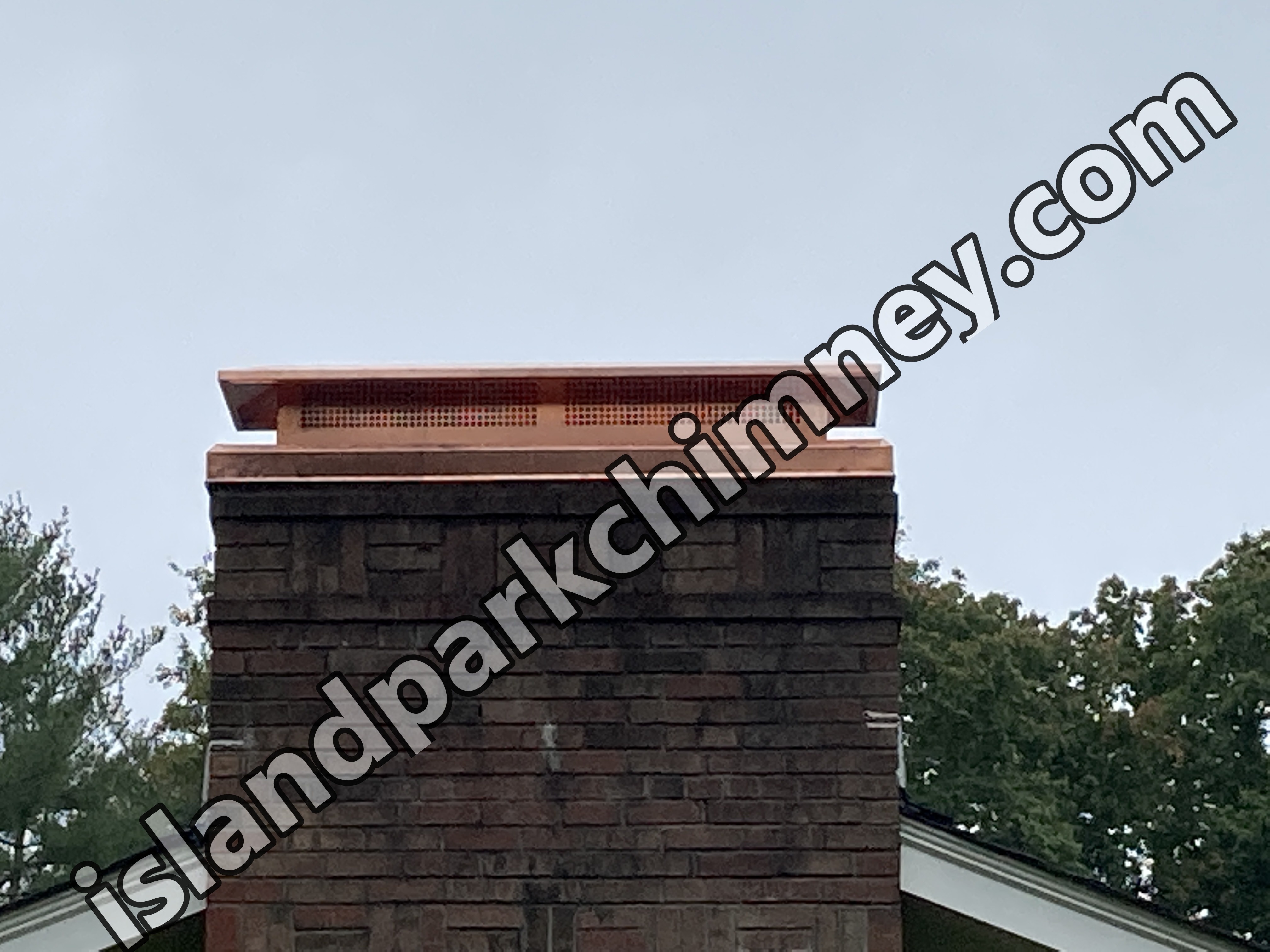 Chimney crown repair and sealing in Island Park, NY