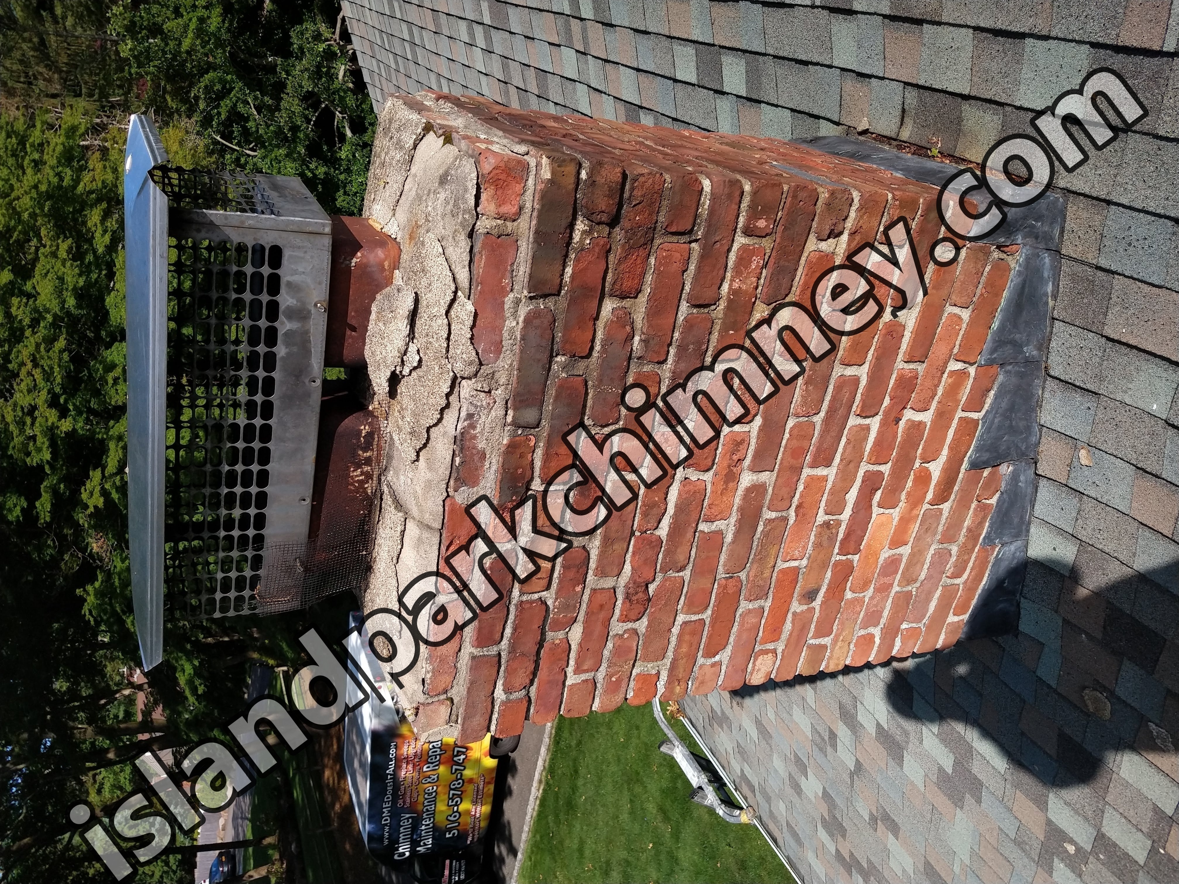 Complete soot and creosote removal from fireplace chimney in Island Park, NY